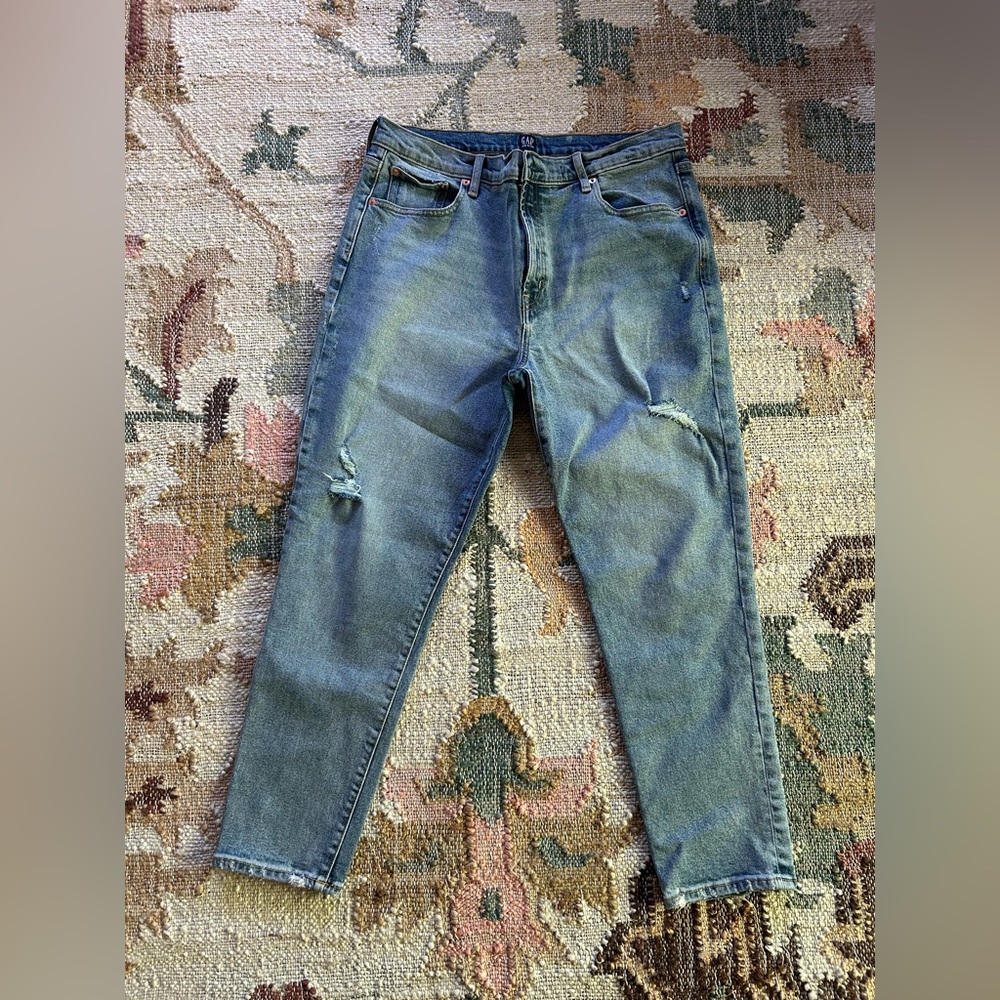 Gap true skinny vintage look jeans